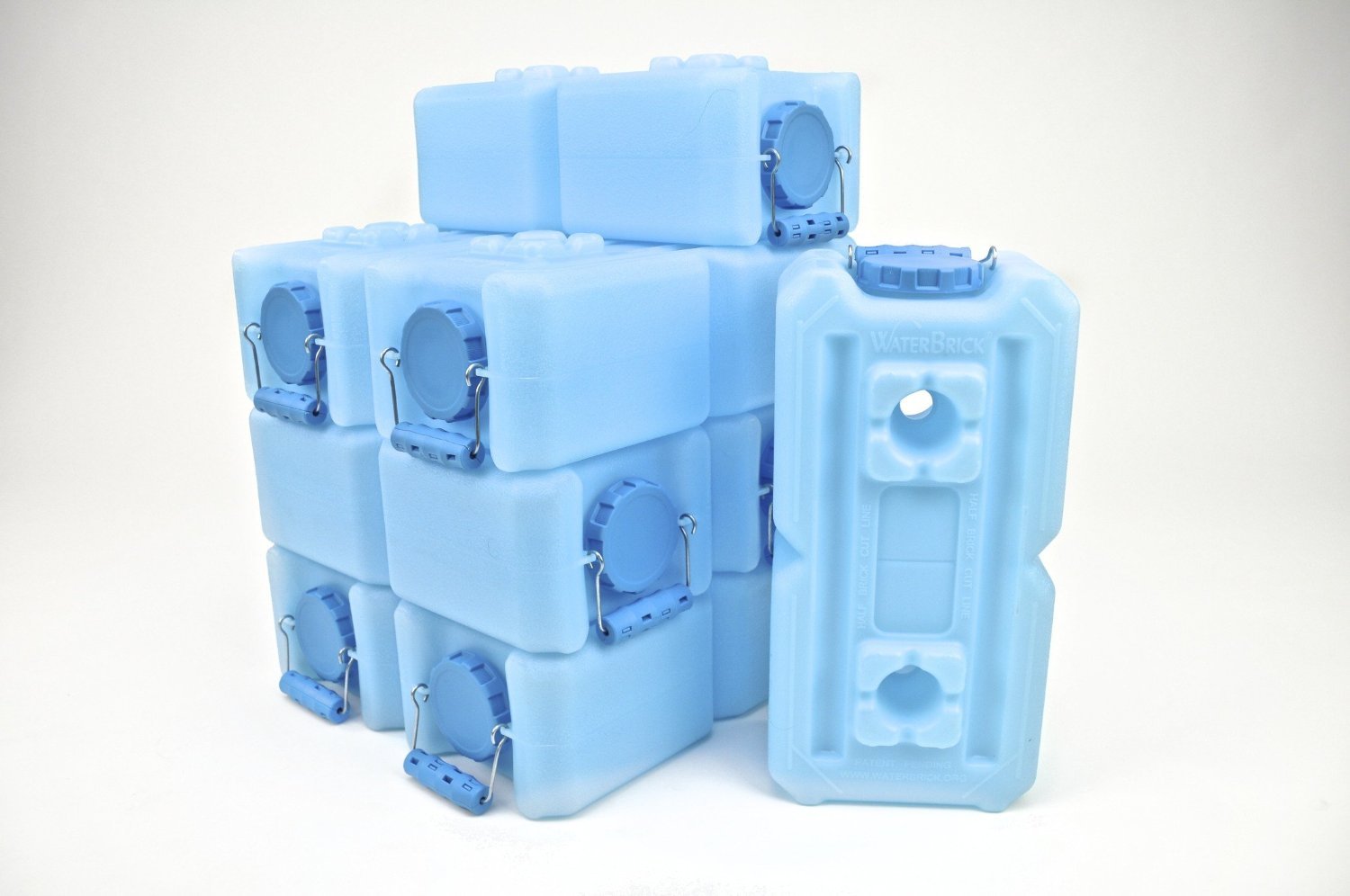 Water Storage Containers – WaterBrick – 8 Pack Blue