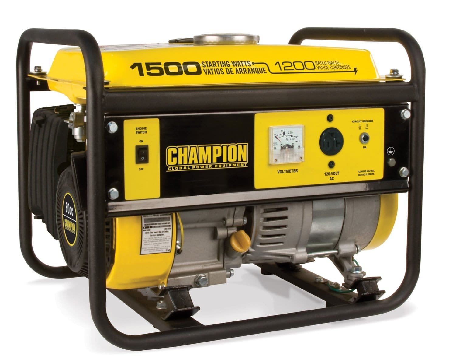 Champion Power Equipment 42436 1500-Watt Portable Generator