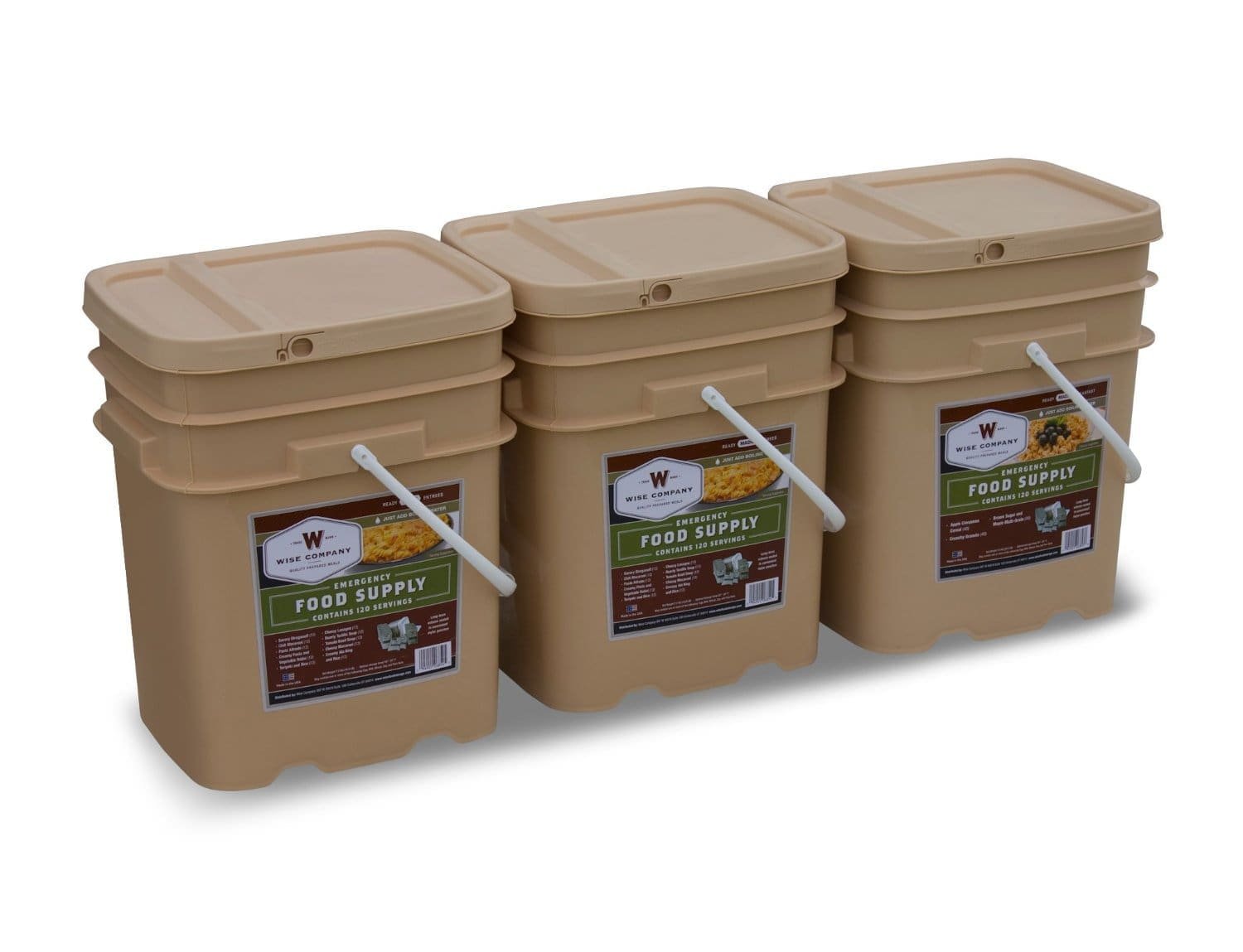 Wise Company Large Serving Package Buckets